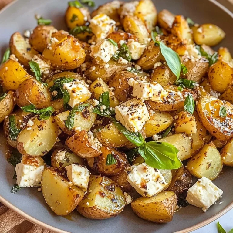 Baked Feta Potatoes