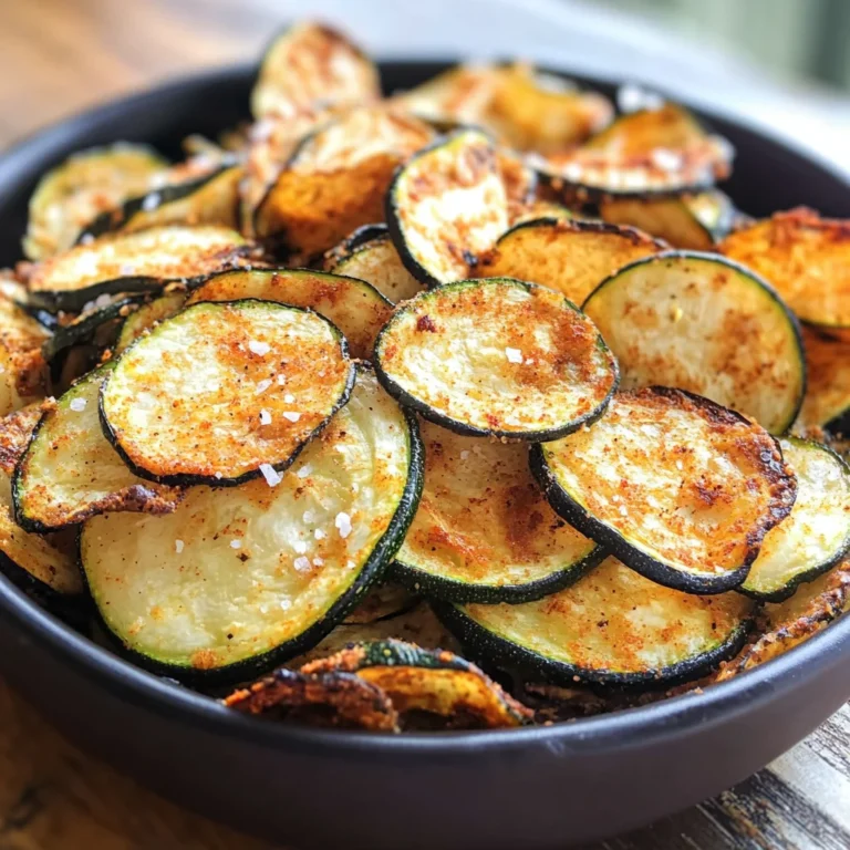 Baked Zucchini Chips Recipe