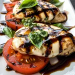 Caprese Grilled Chicken with Balsamic Reduction Recipe