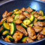 Chicken Zucchini Stir Fry