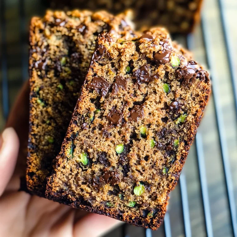 Chocolate Chip Zucchini Bread