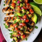 Cilantro-Lime Chicken with Avocado Salsa