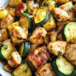 Easy Baked Chicken and Zucchini Recipe