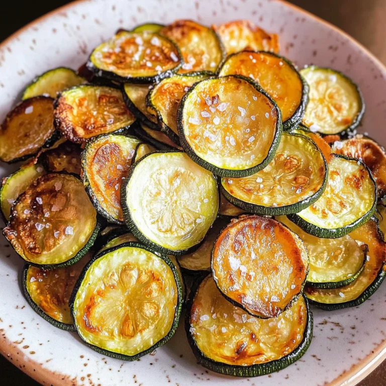 Easy Oven-Baked Zucchini Chips