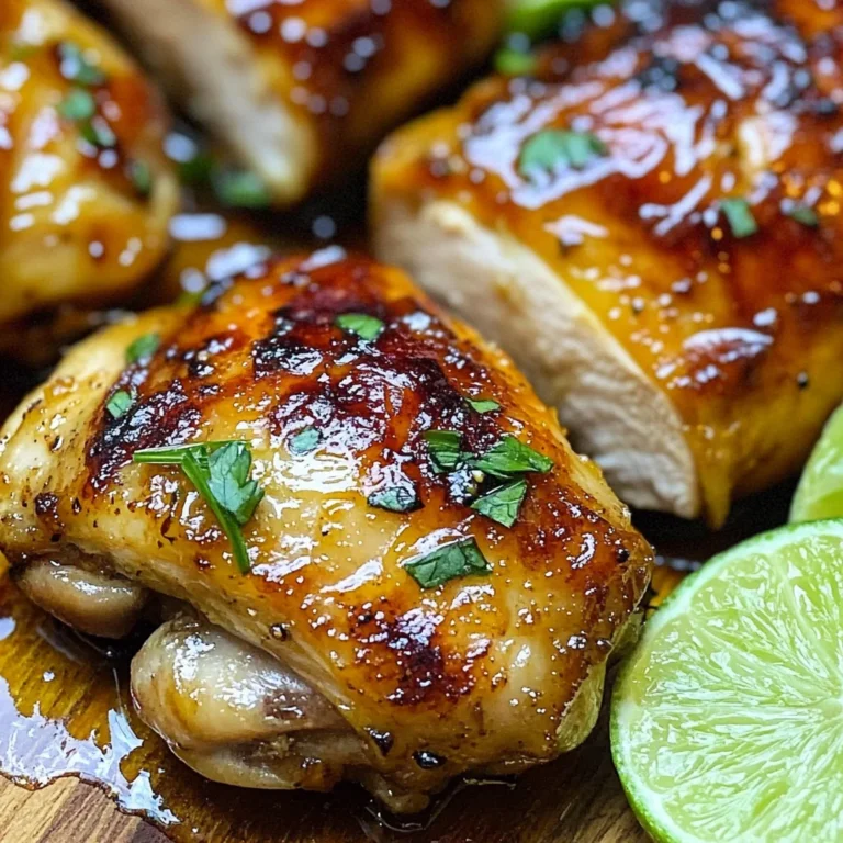 Honey Lime Chicken