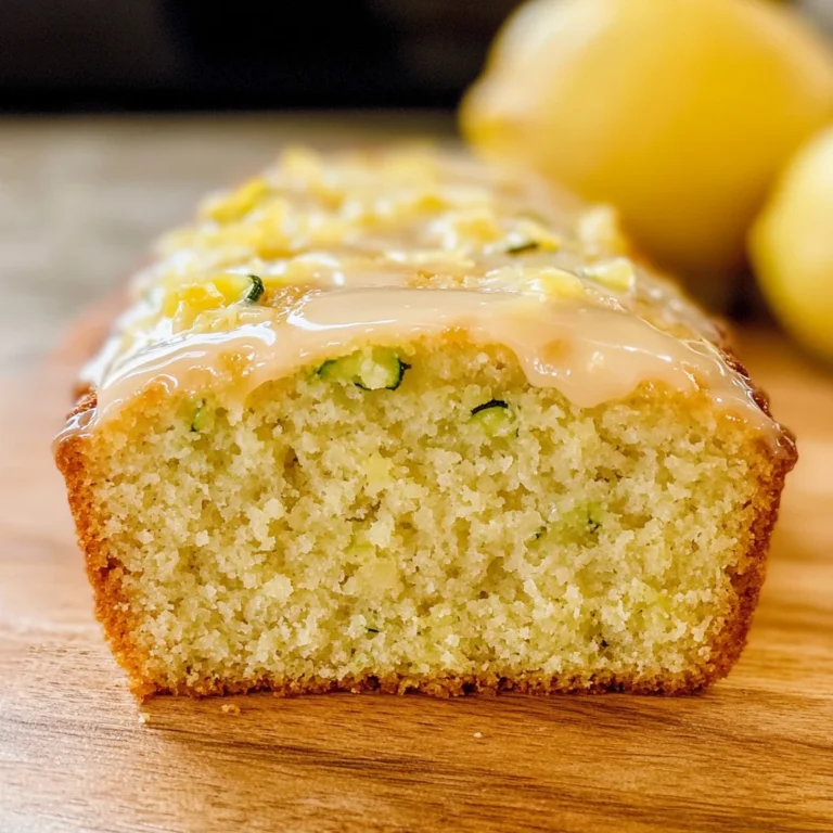Lemon Zucchini Bread