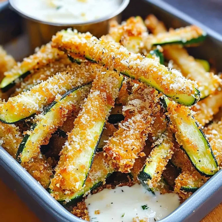 Parmesan Zucchini Fries