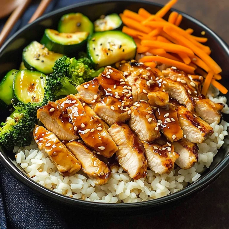 Teriyaki Grilled Chicken and Veggie Rice Bowls