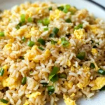10 min. Easy Egg Fried Rice (only 6 ingredients!)