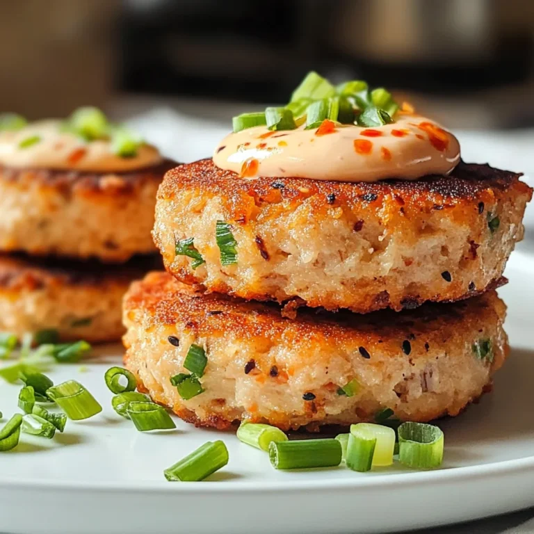Bold Asian-Style Tuna Cakes with Spicy Mayo