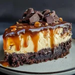 Caramel Brownie Cheesecake
