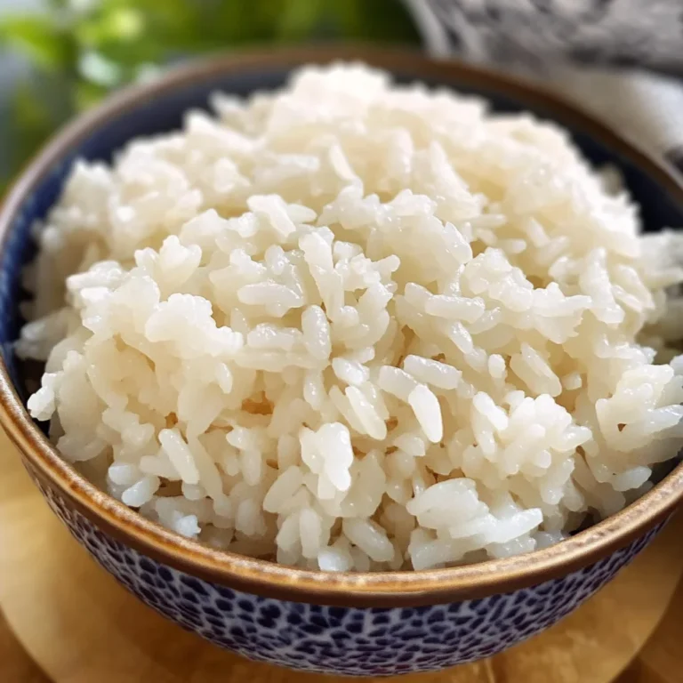 Coconut Milk Rice Recipe