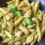 Creamy Chicken Pesto Pasta