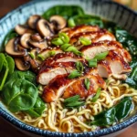 Ginger Glazed Chicken Ramen