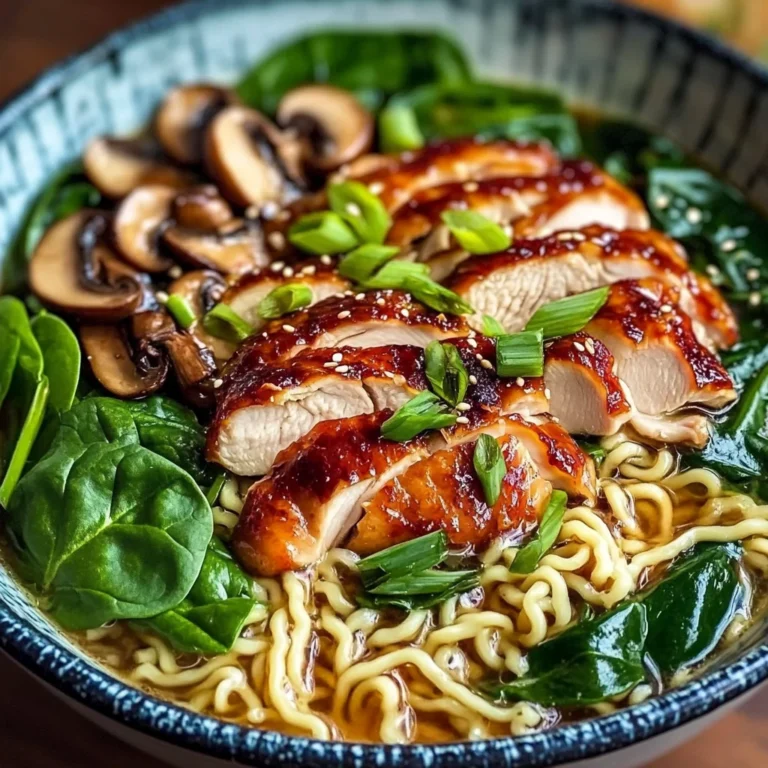 Ginger Glazed Chicken Ramen