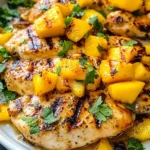 Grilled Mango Pineapple Chicken