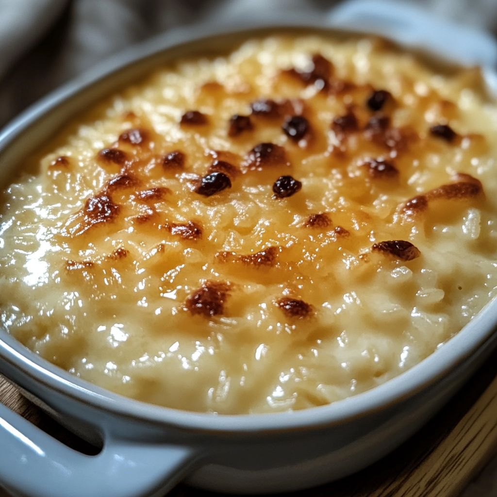 Irresistibly Creamy Condensed Milk Baked Rice Pudding Recipe You’ll ...