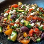 Mediterranean Ground Beef Stir Fry – A Quick & Healthy Dinner