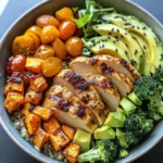 Chicken & Sweet Potato Buddha Bowl