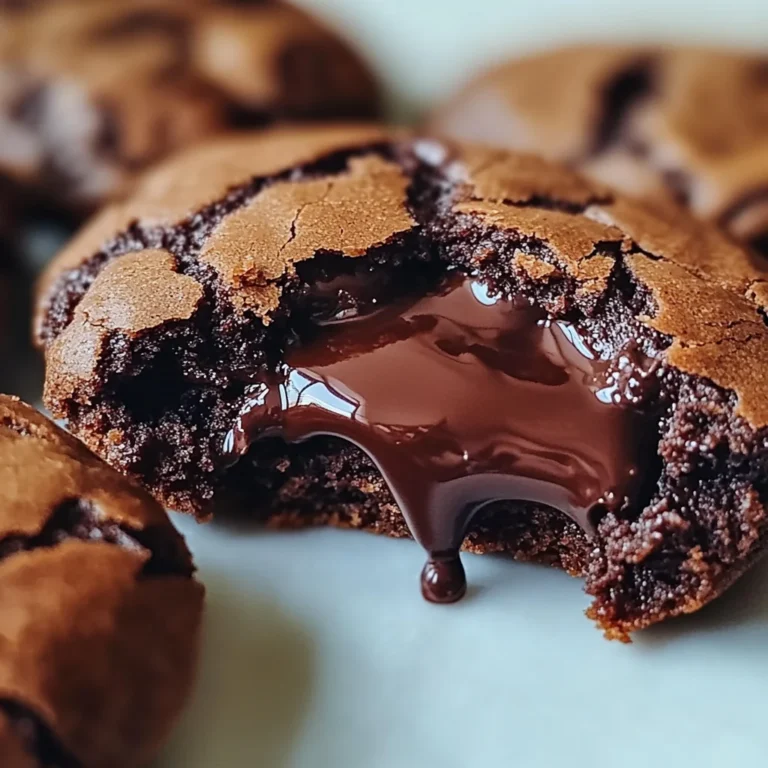 Chocolate Lava Cookies