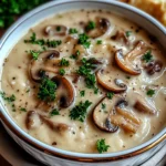 Cottage Cheese Mushroom Soup