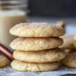 Eggnog Snickerdoodles