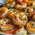 Garlic Parmesan Roasted Shrimp