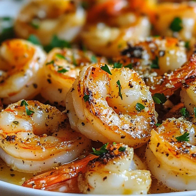Garlic Parmesan Roasted Shrimp