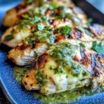 Grilled Salsa Verde Pepper Jack Chicken