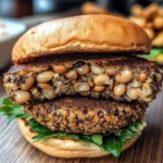 Mushroom Veggie Burgers