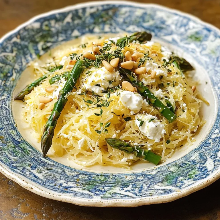 Recipe: Spaghetti Squash with Asparagus, Ricotta, Lemon, and Thyme