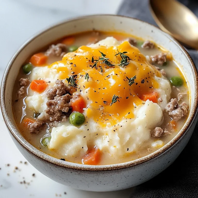 Shepherd’s Pie Soup Recipe