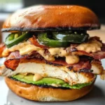Spicy Grilled Chicken Avocado Sandwich