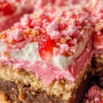 Strawberry Crunch Brownies