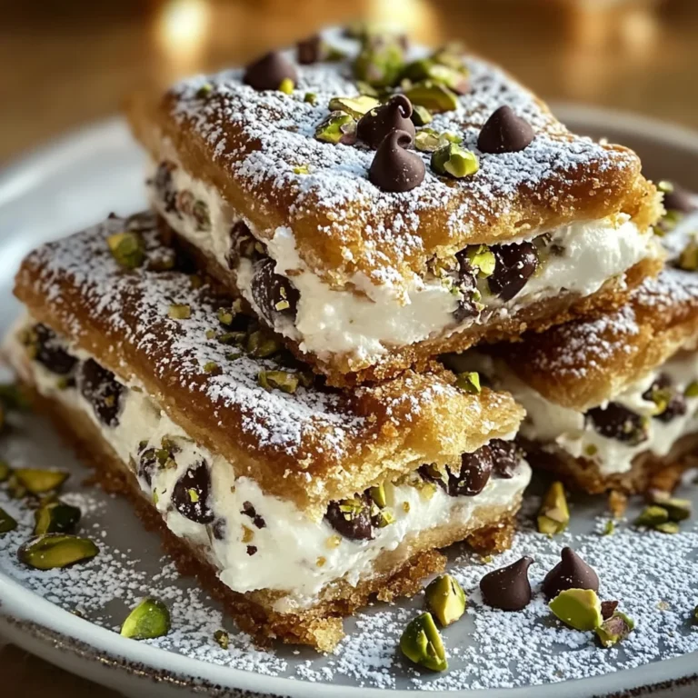 Classic Cannoli Squares That Will Wow Your Taste Buds