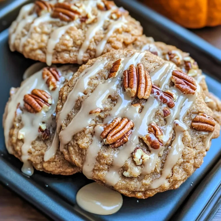 Maple Pecan Pumpkin Cookies