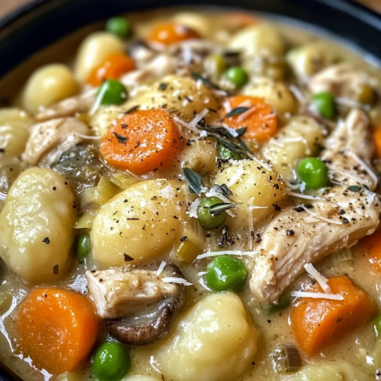 ONE POT GNOCCHI CHICKEN POT PIE