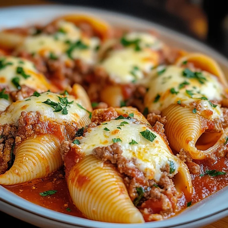 Stuffed Shells with Meat